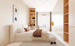 现代简约小户型卧室装修效果图