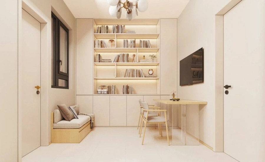 现代简约小户型餐厅装修效果图