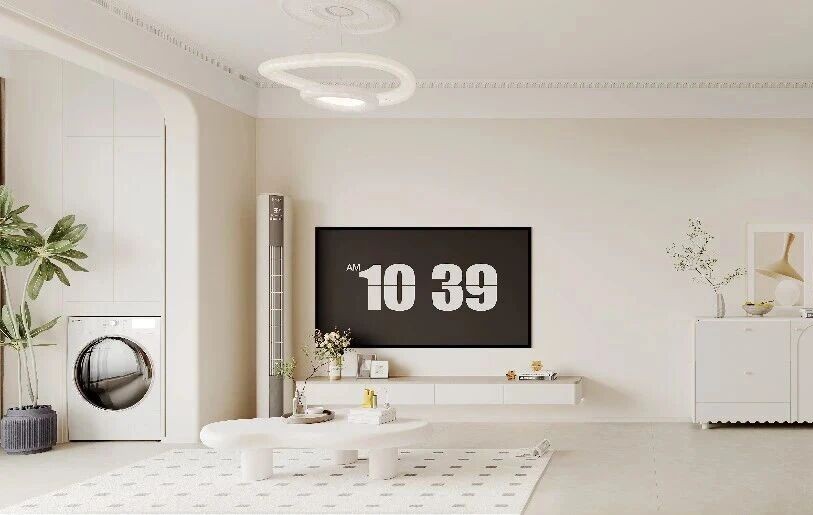 现代简约三居室客厅装修效果图