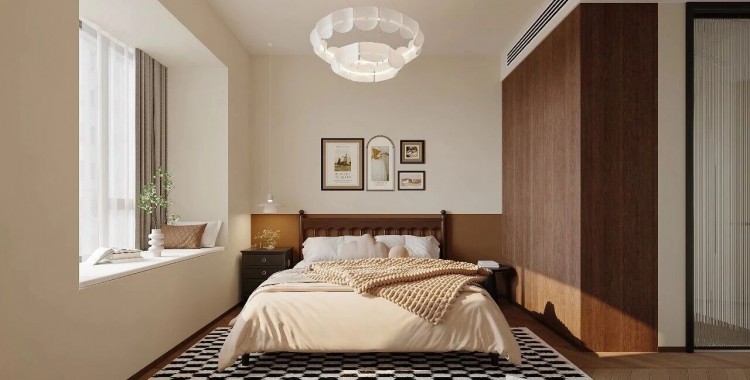 中古风两居室儿童房装修效果图