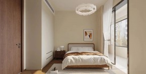 中古风两居室卧室装修效果图