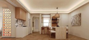 现代简约三居室餐厅装修效果图