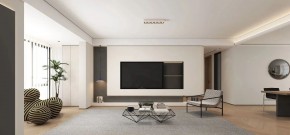 现代简约三居室客厅装修效果图