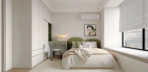 现代简约三居室儿童房客厅装修效果图