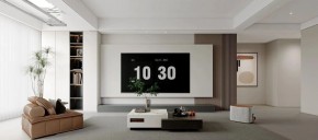 现代简约三居室客厅装修效果图