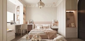 中古风三居室儿童房装修效果图