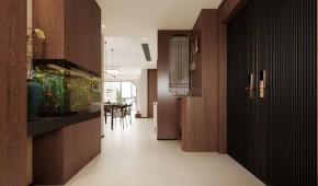 宋氏三居室玄关装修效果图