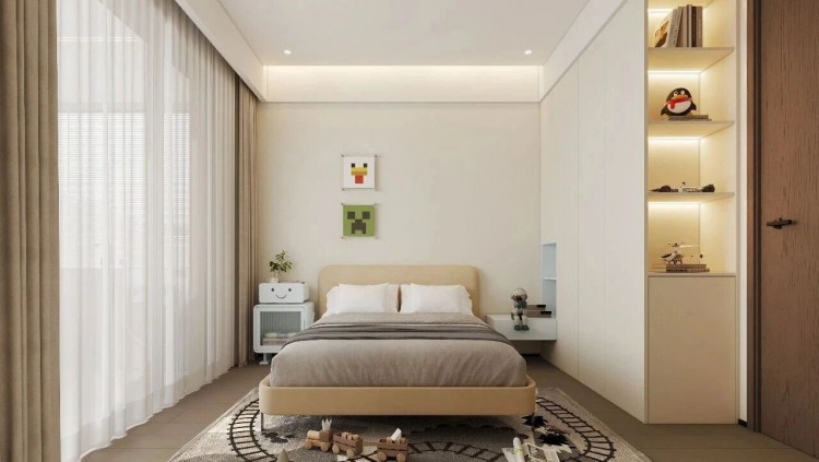 意式三居室儿童房装修效果图