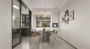 现代简约三居室餐厅装修效果图