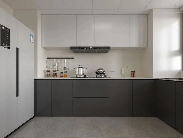 现代简约三居室厨房装修效果图