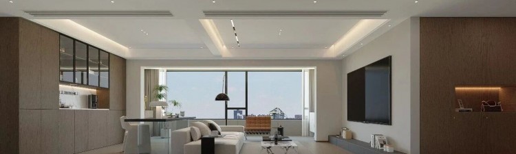 意式三居室客厅装修效果图