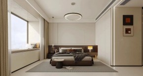 意式三居室卧室装修效果图