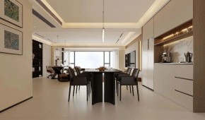 意式三居室餐厅装修效果图