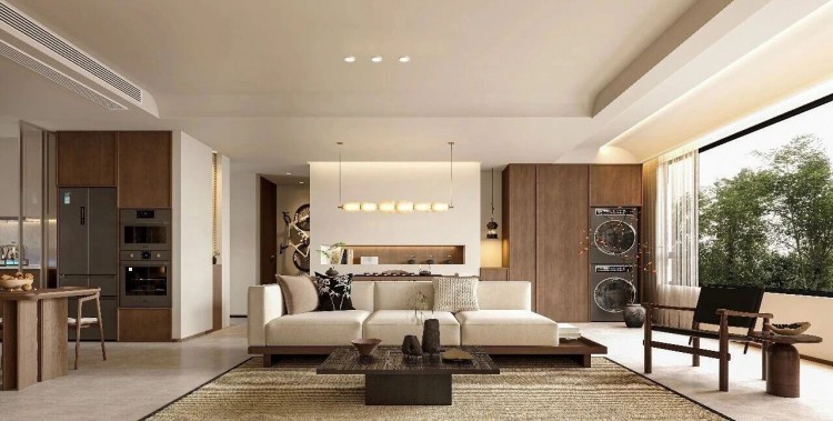 宋氏三居室客厅装修效果图