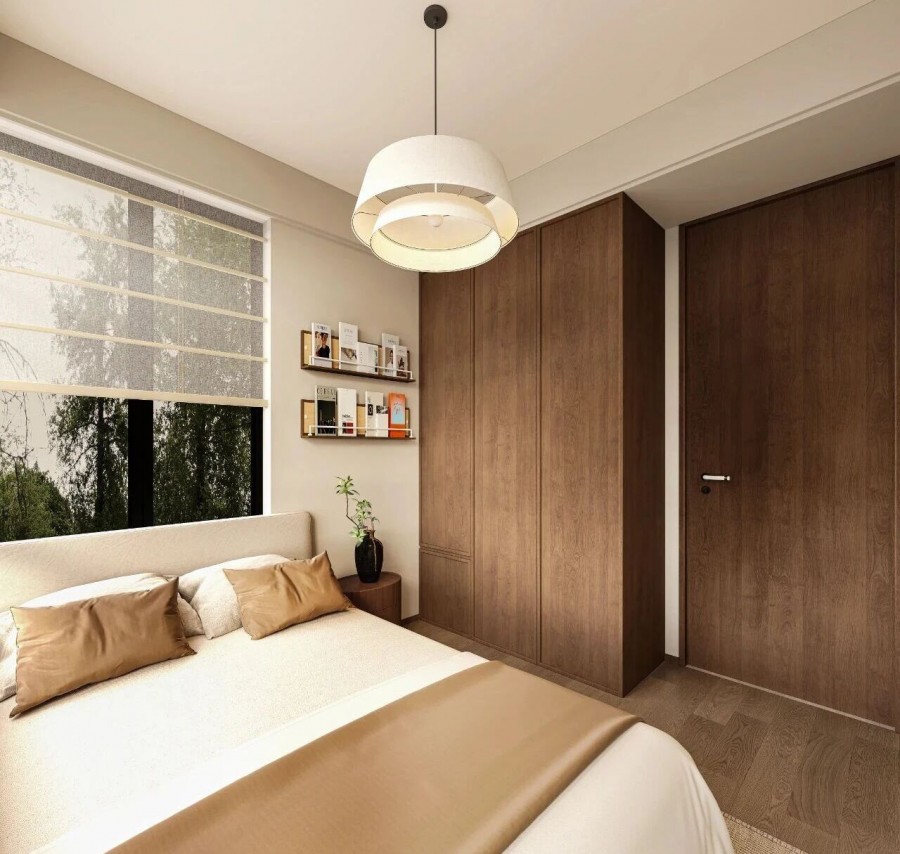 宋氏三居室卧室装修效果图