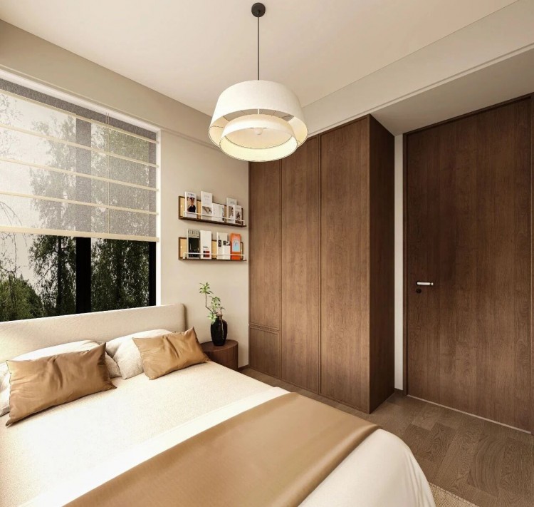 宋氏三居室卧室装修效果图