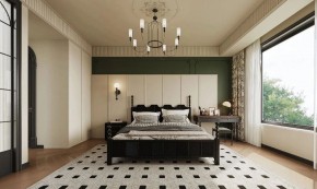 法式中古风三居室卧室装修效果图