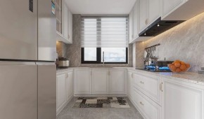 欧式别墅厨房装修效果图