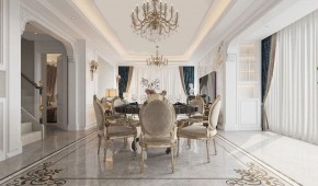 欧式别墅餐厅装修效果图