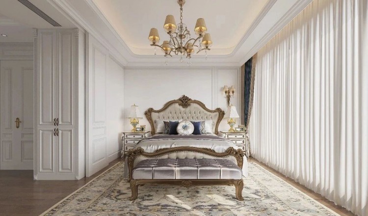 欧式别墅卧室装修效果图