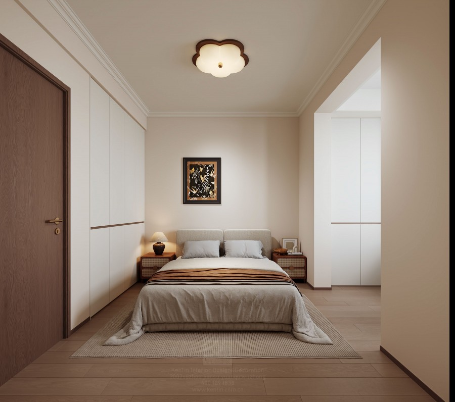 欧洲城中古风三居室卧室装修效果图