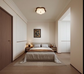 欧洲城中古风三居室卧室装修效果图