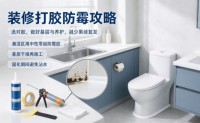 装修打胶发霉全攻略｜别让一条胶缝毁掉全屋硬装